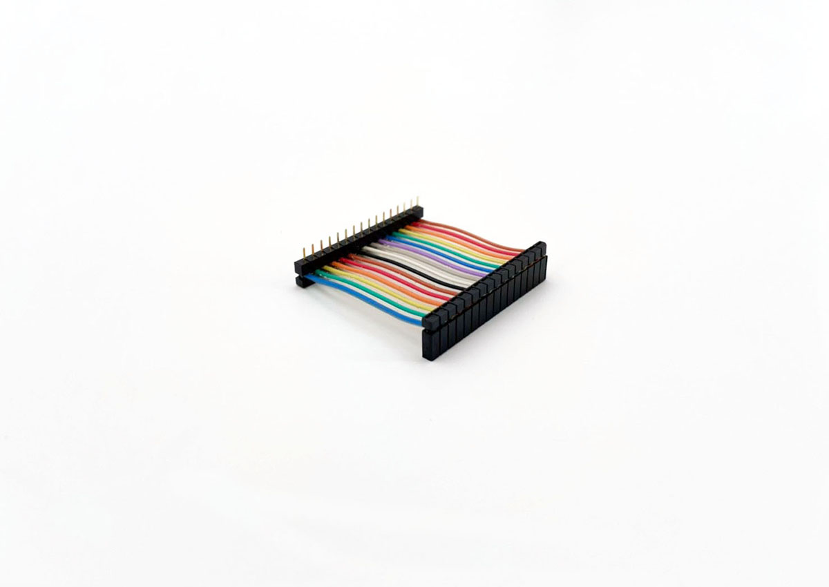 CABLE SERIES 彩虹排線 2.54 Rainbow Flat + IDC2.54(單排) + DIP Single Row(單排)