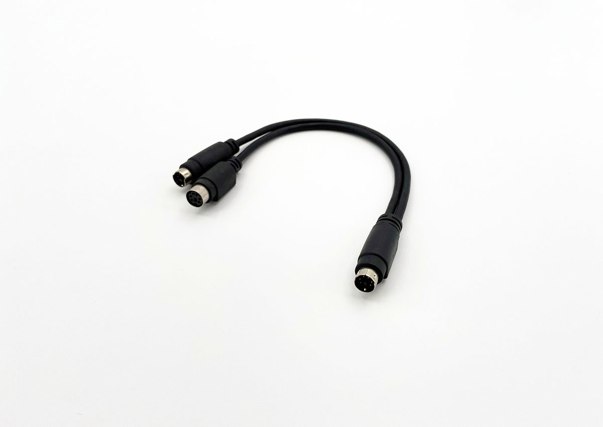 CABLE SERIES 傳輸線 Mini DIP 6P Male(公) + Female(母)
