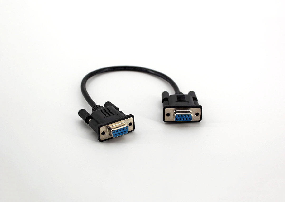 CABLE SERIES 圓線 UL2464 wire + D-Sub 9P F(母)Molded