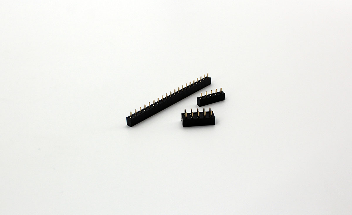 FEMALE HEADER SERIES 2.54*2.54mm 膠高3.5 / Y端