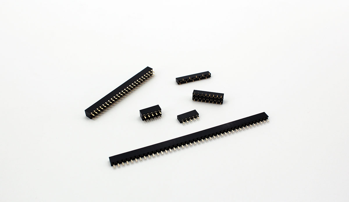FEMALE HEADER SERIES 2.54*2.54mm 膠高5.0