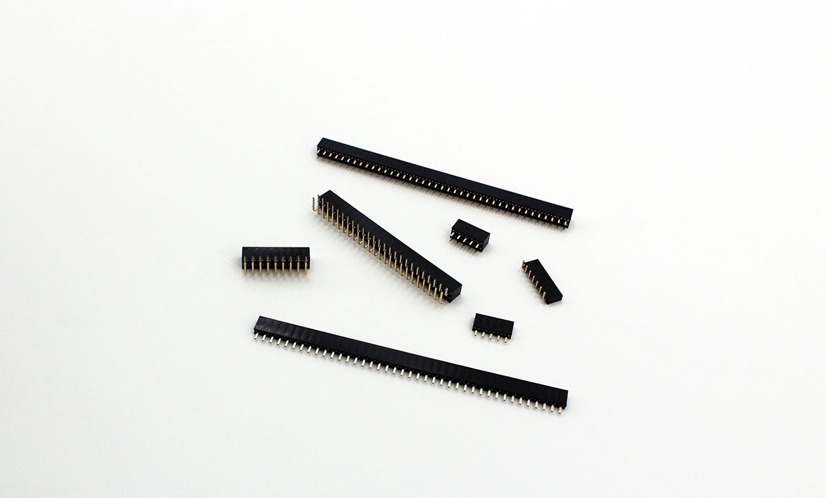 FEMALE HEADER SERIES 2.54*2.54mm 膠高5.7