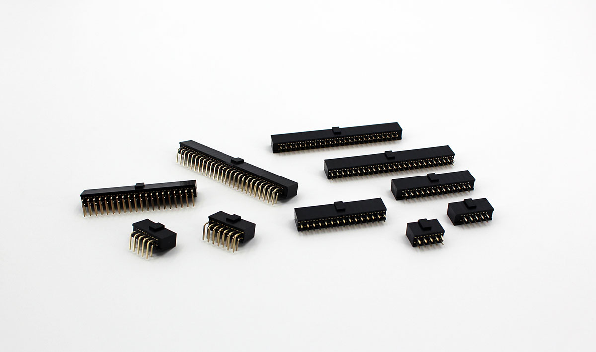 FEMALE HEADER SERIES 2.54*2.54mm 膠高8.5 / 短防呆
