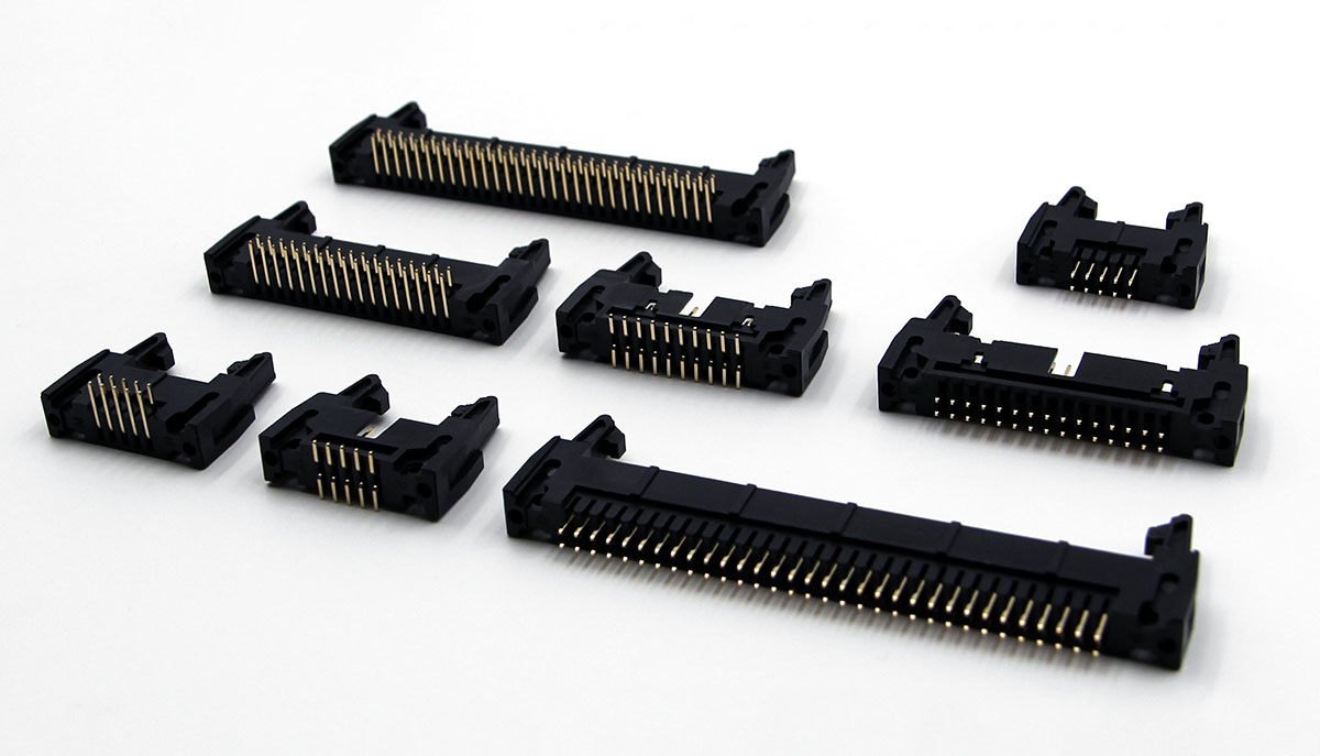 WITH EJECT LATCH LEVEL BOX HEADER SERIES 2.54*2.54mm
